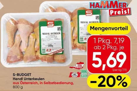 Ama - Hendl Unterkeulen