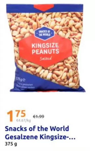 Kingsize Peanuts Salted
