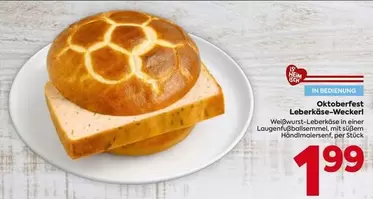 Oktoberfest Leberkäse-Weckerl