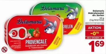 Makrelensalat div. Sorten