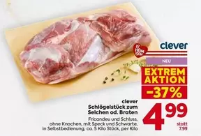 Schlögelstück zum Selchen od. Braten