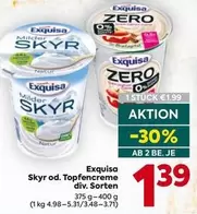 Milder Skyr od. Topfencreme div. Sorten