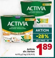 Activia div. Sorten