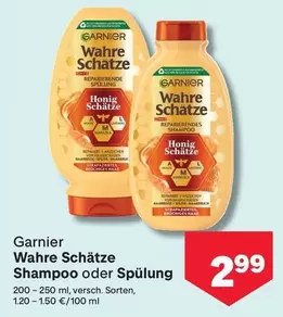 Wahre Schätze Shampoo oder Spülung
