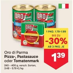 Pizza-, Pastasauce oder Tomatenmark