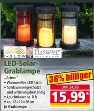 LED-Solar-Grablampe