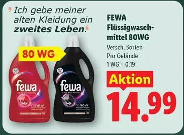 Flüssigwaschmittel 80WG