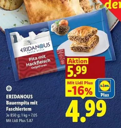 Bauernpita mit Faschiertem