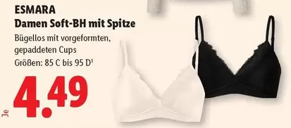 Damen Soft-BH mit Spitze