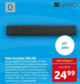 Soundbar SB 200