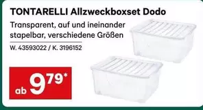 TONTARELLI Allzweckboxset Dodo W. 43593022 / K. 3196152
