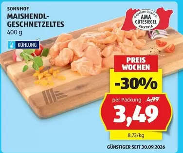 Ama - MAIS HENDL-GESCHNETZELTES