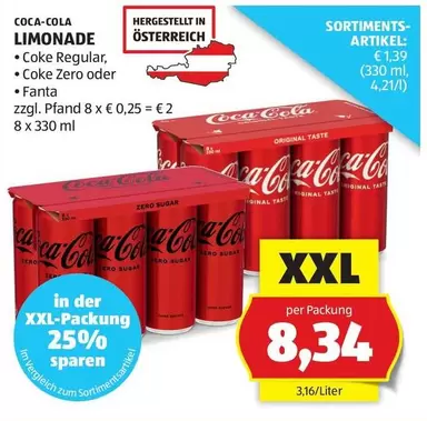 Coca Cola - Limonade