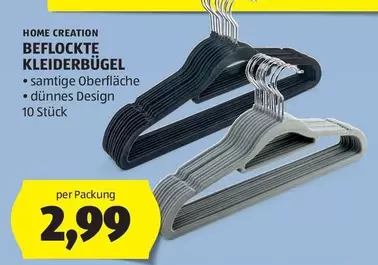 Beflockte Kleiderbügel