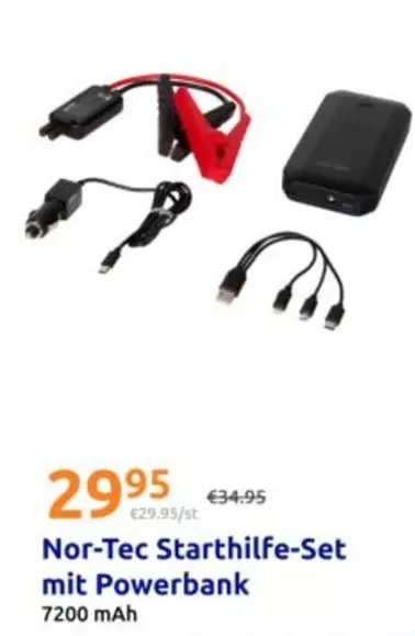Starthilfe-Set mit Powerbank