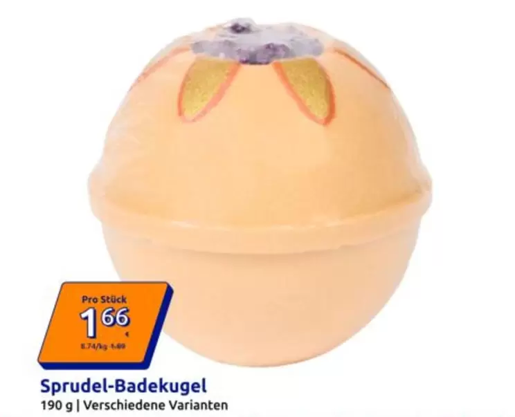 Sprudel-Badekugel