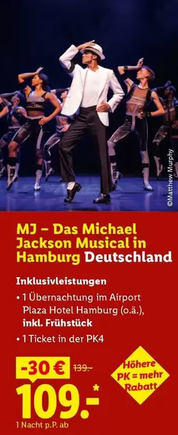 Hamburg - MJ - Das Michael Jackson Musical in Deutschland