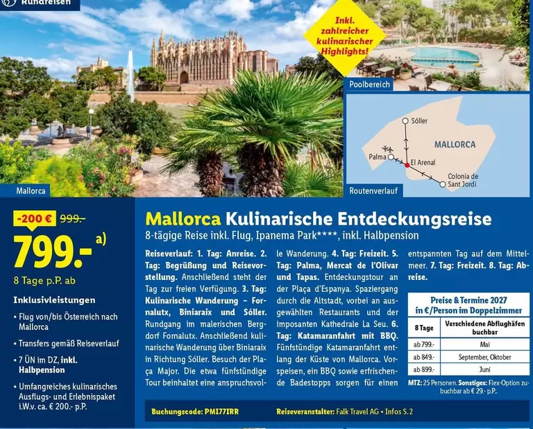 Park - Mallorca Kulinarische Entdeckungsreise