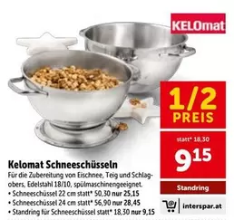 Schneeschüsseln