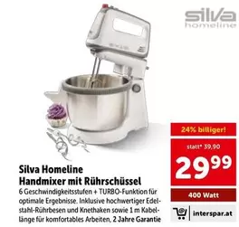 Handmixer mit Rührschüssel