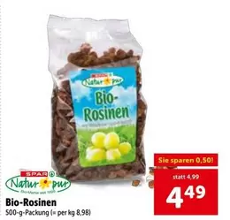 Bio - -Rosinen