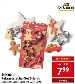 Keksausstecher Set 5-teilig
