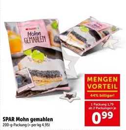 SPAR Mohn gemahlen