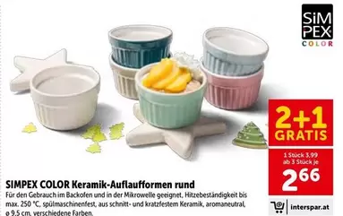 Keramik-Auflaufformen rund