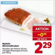 Radatz Kümmelbraten