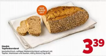 Haubis Topfenkornbrot