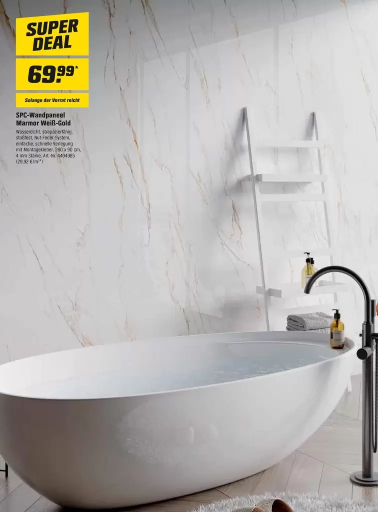SPC-Randerspørgsmål Marmor Wall Gold