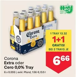 Extra oder Cero 0,0% Tray