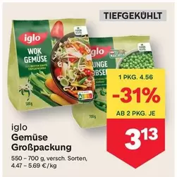Gemüse Großpackung