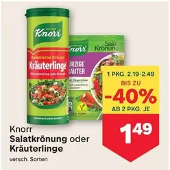 Vegan - Salatkrönung oder Kräuterlinge