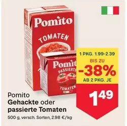 Gehackte oder passierte Tomaten
