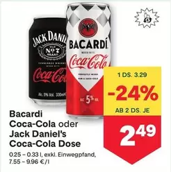 Bacardi - Coca-Cola Dose