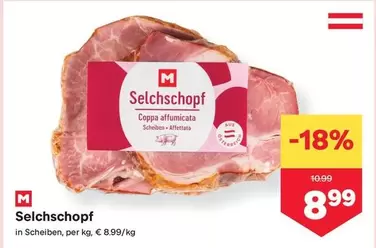 Selchschopf in Scheiben