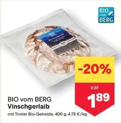 Bio - Vinschgerlaib