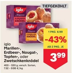 Marillen-, Erdbeer-, Nougat-, oder Zwetschkenknödel