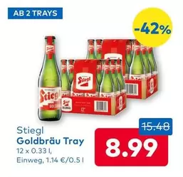 Stiegl - Goldbrău Tray