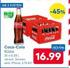 Coca Cola - Kiste