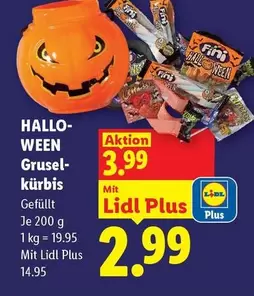 HALLOWEEN Grusel-kürbis