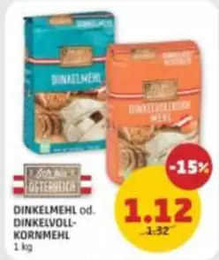 Dinkelmehl od. Dinkelvollkornmehl