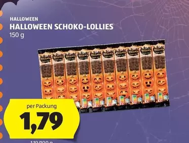 HALLOWEEN SCHOKO-LOLLIES
