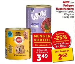 Wow - Hundenahrung