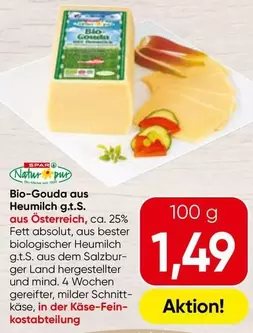 Bio-Gouda aus Heumilch g.t.s.