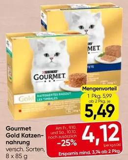 Gourmet - Gold Katzen-nahrung