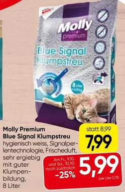 Weiss - Blue Signal Klumpstreu
