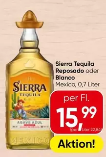 Sierra Tequila Reposado oder Blanco
