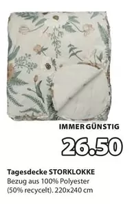 Tagesdecke STORKLOKKE